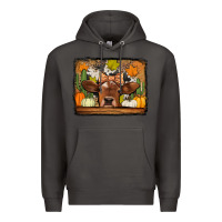 Smoke fall cow Premium Hoodie - Jasminsmagicworld
