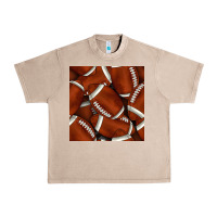 French Oak american football seamless pattern Urban Heavy Tee - BundleAndBundleShop