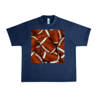 Navy american football seamless pattern Urban Heavy Tee - BundleAndBundleShop