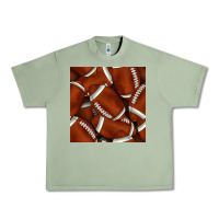 Oil Green american football seamless pattern Urban Heavy Tee - BundleAndBundleShop