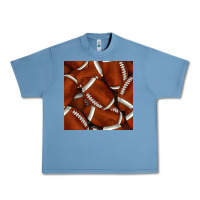 Pebble Blue american football seamless pattern Urban Heavy Tee - BundleAndBundleShop
