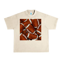 Sandshell american football seamless pattern Urban Heavy Tee - BundleAndBundleShop