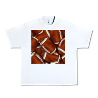 White american football seamless pattern Urban Heavy Tee - BundleAndBundleShop
