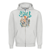 Dove Grey ghost   impera maestro t shirt Zipper Hoodie - linhVisuals