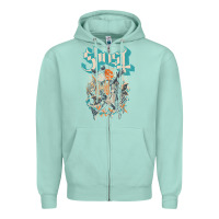 Seafoam ghost   impera maestro t shirt Zipper Hoodie - linhVisuals