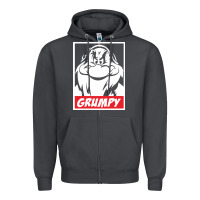 Smoke grumpy funny Zipper Hoodie - linhVisuals