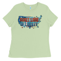 Matcha Sweet land of liberty Ladies Tee - FaDigitalArtStudio