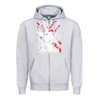 Heather Grey #metroid Zipper Hoodie - linhVisuals