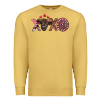 Antique Gold xoxo calf and gemstone Premium Sweatshirt - RanaPortraitStore