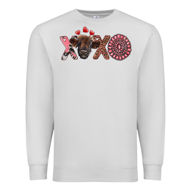 Xoxo Calf And Gemstone Premium Sweatshirt by RanaPortraitStore | Teevron