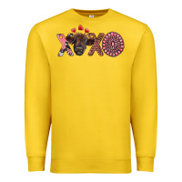 Lemon xoxo calf and gemstone Premium Sweatshirt - RanaPortraitStore