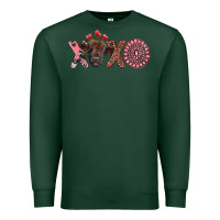 Sports Green xoxo calf and gemstone Premium Sweatshirt - RanaPortraitStore
