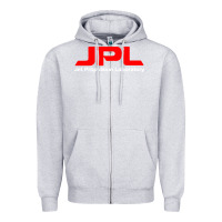 Heather Grey jpl Zipper Hoodie - linhVisuals