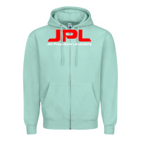 Seafoam jpl Zipper Hoodie - linhVisuals
