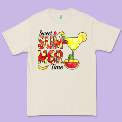 Sweet Summer Time Fruits Premium Tee Designed By Cowcowdesign