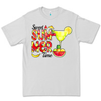 Dove Grey sweet summer time fruits Premium Tee - CowCowDesign