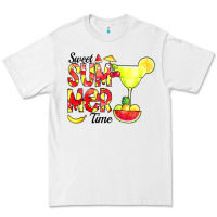 White sweet summer time fruits Premium Tee - CowCowDesign