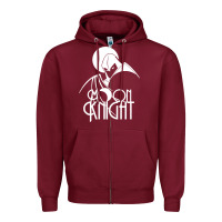 Burgundy moon knight pop culture geekdom Zipper Hoodie - linhVisuals