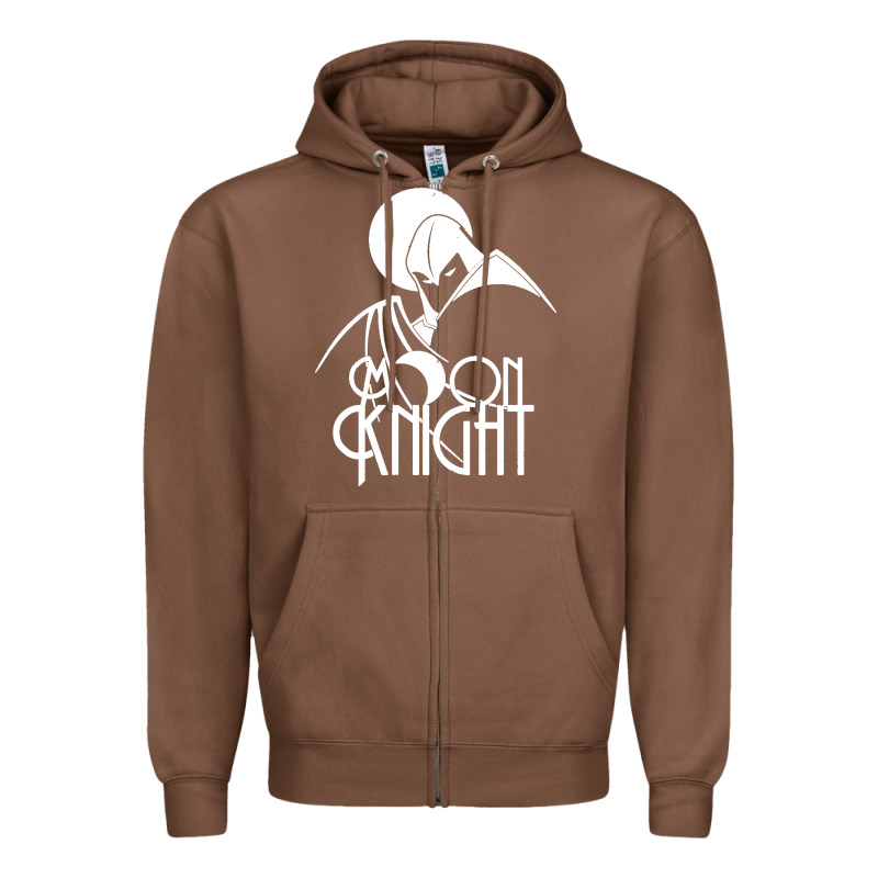 Moon Knight Pop Culture Geekdom Zipper Hoodie by linhVisuals | Teevron