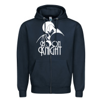 Navy moon knight pop culture geekdom Zipper Hoodie - linhVisuals