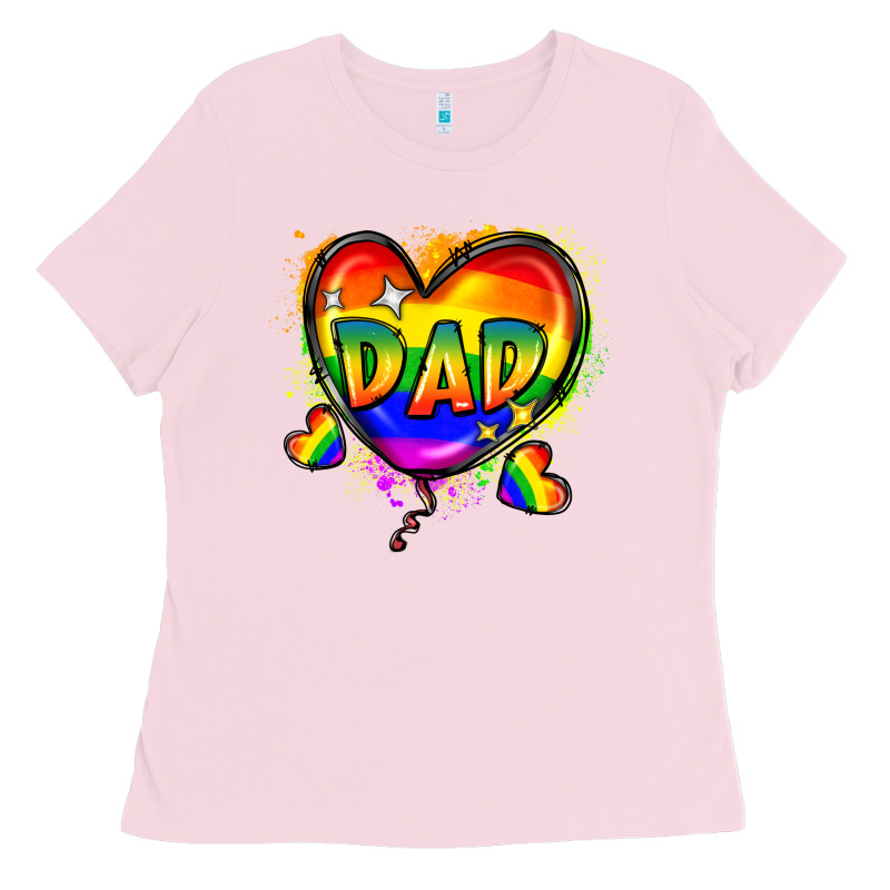 Dad Pride Ladies Tee by FaDigitalArtStudio | Teevron