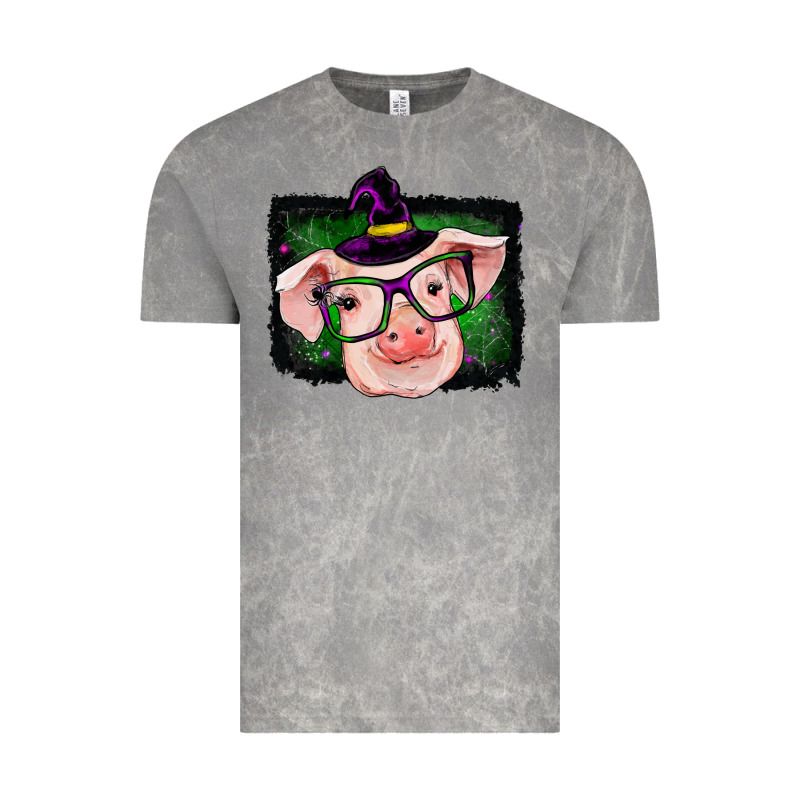 Pig Halloween Vintage Tee by RanaPortraitStore | Teevron