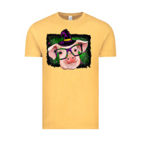 Vintage Mustard pig halloween Vintage Tee - RanaPortraitStore
