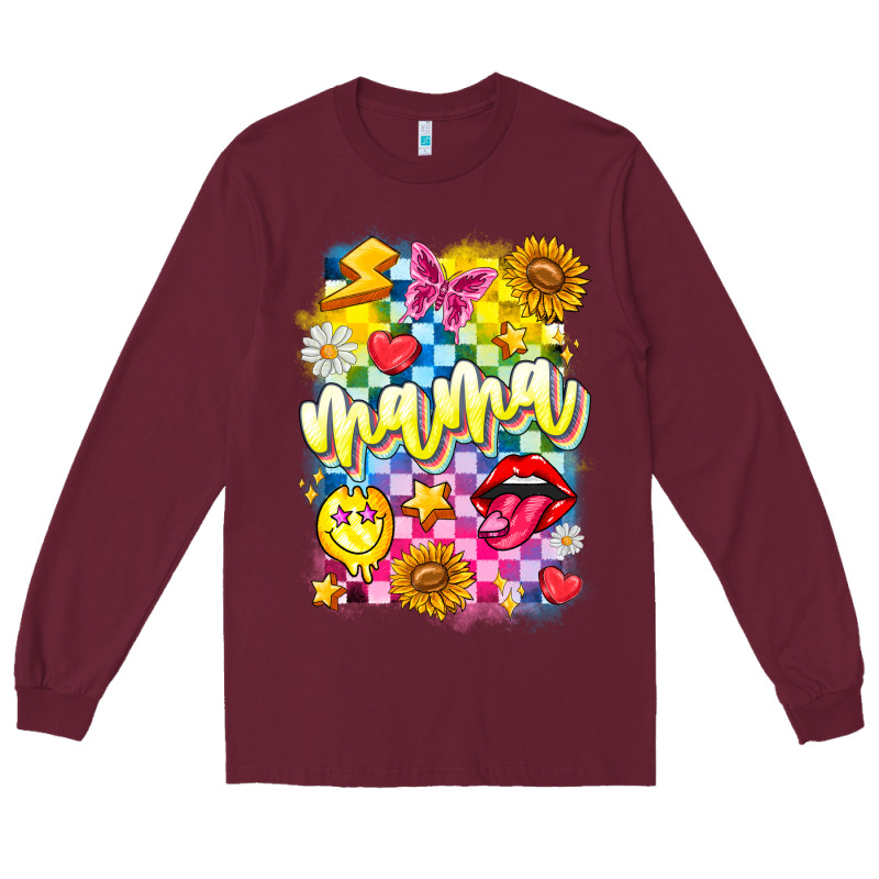 Mama Long Sleeve Tee by CowhideDigitalArt | Teevron