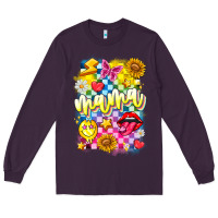 Plum Mama Long Sleeve Tee - CowhideDigitalArt