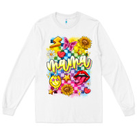 White Mama Long Sleeve Tee - CowhideDigitalArt