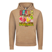 Vintage Coffee Hello Sweet Summer Time Vintage Hoodie - CowhideDigitalArt