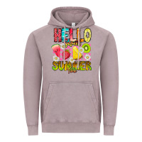 Vintage Zinc Hello Sweet Summer Time Vintage Hoodie - CowhideDigitalArt