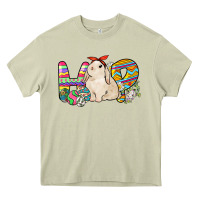 Mossy Hop rabbit Easter Day Heavy Core Tee - HowdyJamesFarm