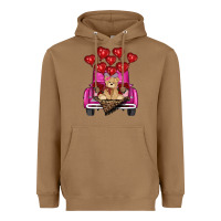 Toasted Coconut valentines day tedybear truck Heavyweight Hoodie - RanaPortraitStore