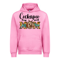 Fuchsia Pink Western Cockapoo Mom Urban Hoodie - RanaPortraitStore