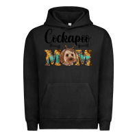 Pigment Black Western Cockapoo Mom Urban Hoodie - RanaPortraitStore