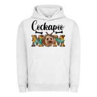 Pigment Lunar Rock Western Cockapoo Mom Urban Hoodie - RanaPortraitStore