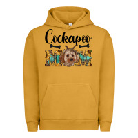 Pigment Peanut Butter Western Cockapoo Mom Urban Hoodie - RanaPortraitStore