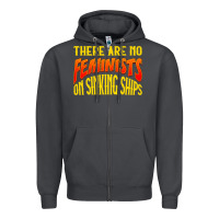 Smoke anti feminist there are no feminists Zipper Hoodie - linhVisuals