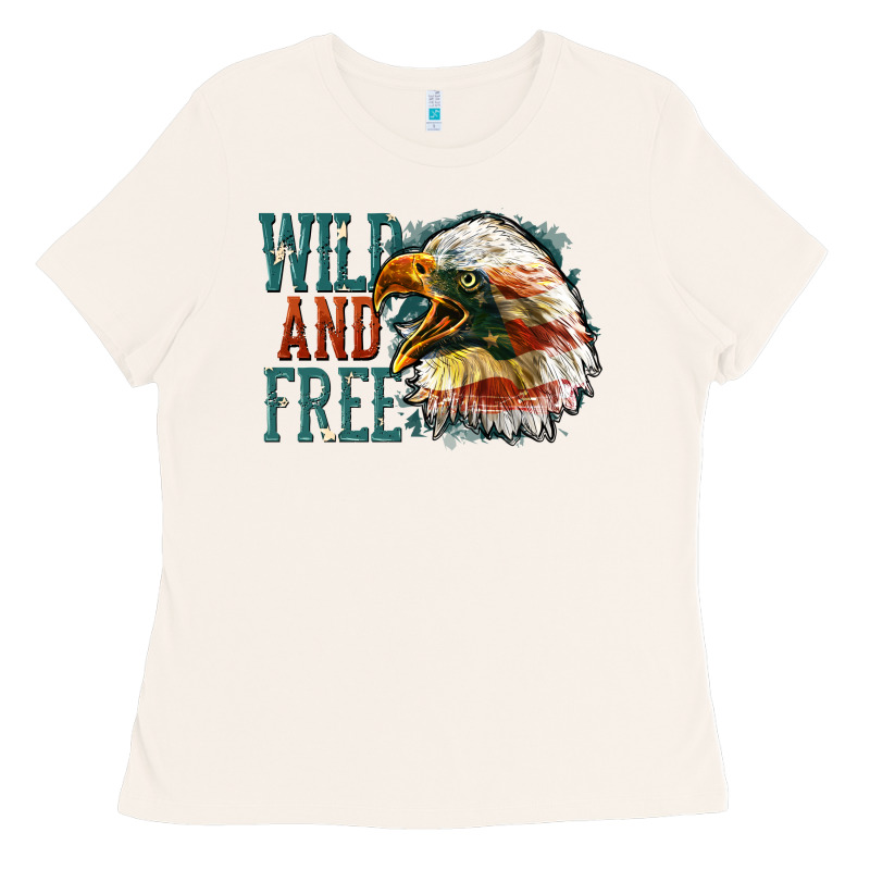Wild And Free Ladies Tee by FaDigitalArtStudio | Teevron