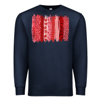 Navy valentine's day Premium Sweatshirt - RanaPortraitStore