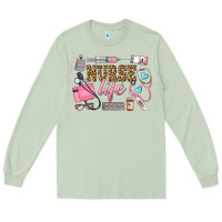 Matcha Western Nurse Life Long Sleeve Tee - LillyAllenDesigns