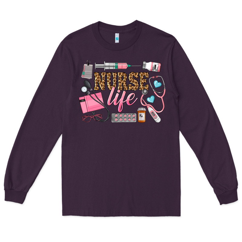 Western Nurse Life Long Sleeve Tee by LillyAllenDesigns | Teevron