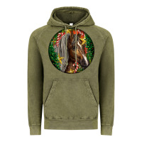 Vintage Olive Tennessee Horse Christmas Vintage Hoodie - LillyAllenDesigns