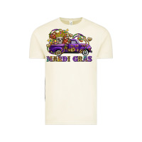 Vintage Arctic mardi gras skull truck Vintage Tee - FaDigitalArtStudio