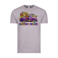 Vintage Zinc mardi gras skull truck Vintage Tee - FaDigitalArtStudio