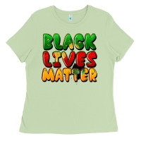 Matcha black lives matter Ladies Tee - FaDigitalArtStudio