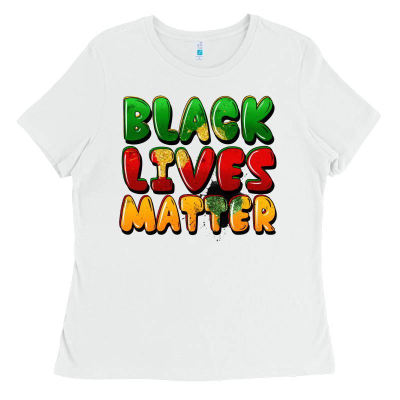 Black Lives Matter Ladies Tee by FaDigitalArtStudio | Teevron