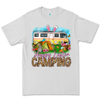 Dove Grey Happy Easter camping Premium Tee - OliviaCreatesArt
