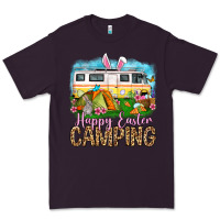 Plum Happy Easter camping Premium Tee - OliviaCreatesArt